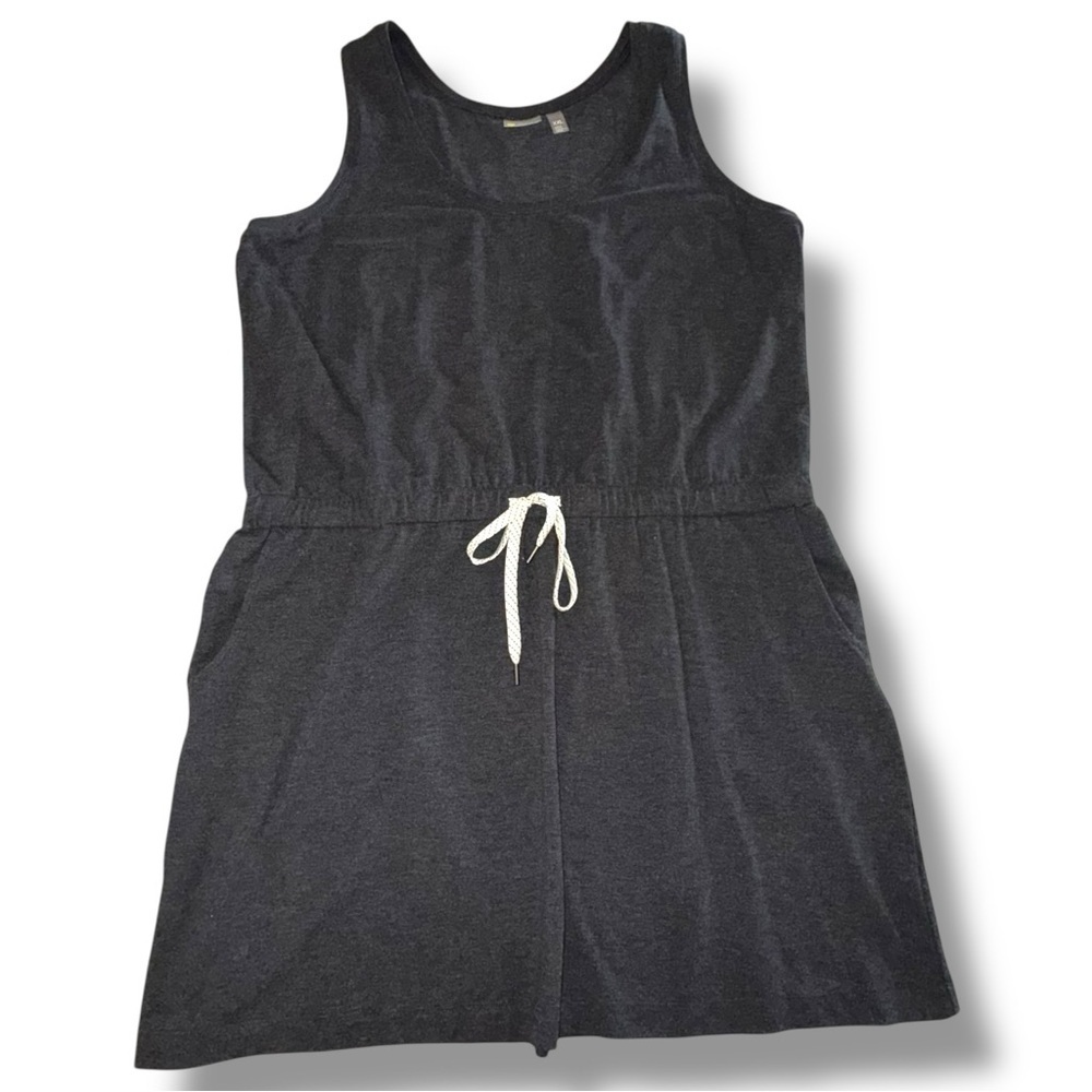 ZELLA Gwen Ponte Knit Tank Dress - Grey Dark Heather XXL - Picture 6 of 12